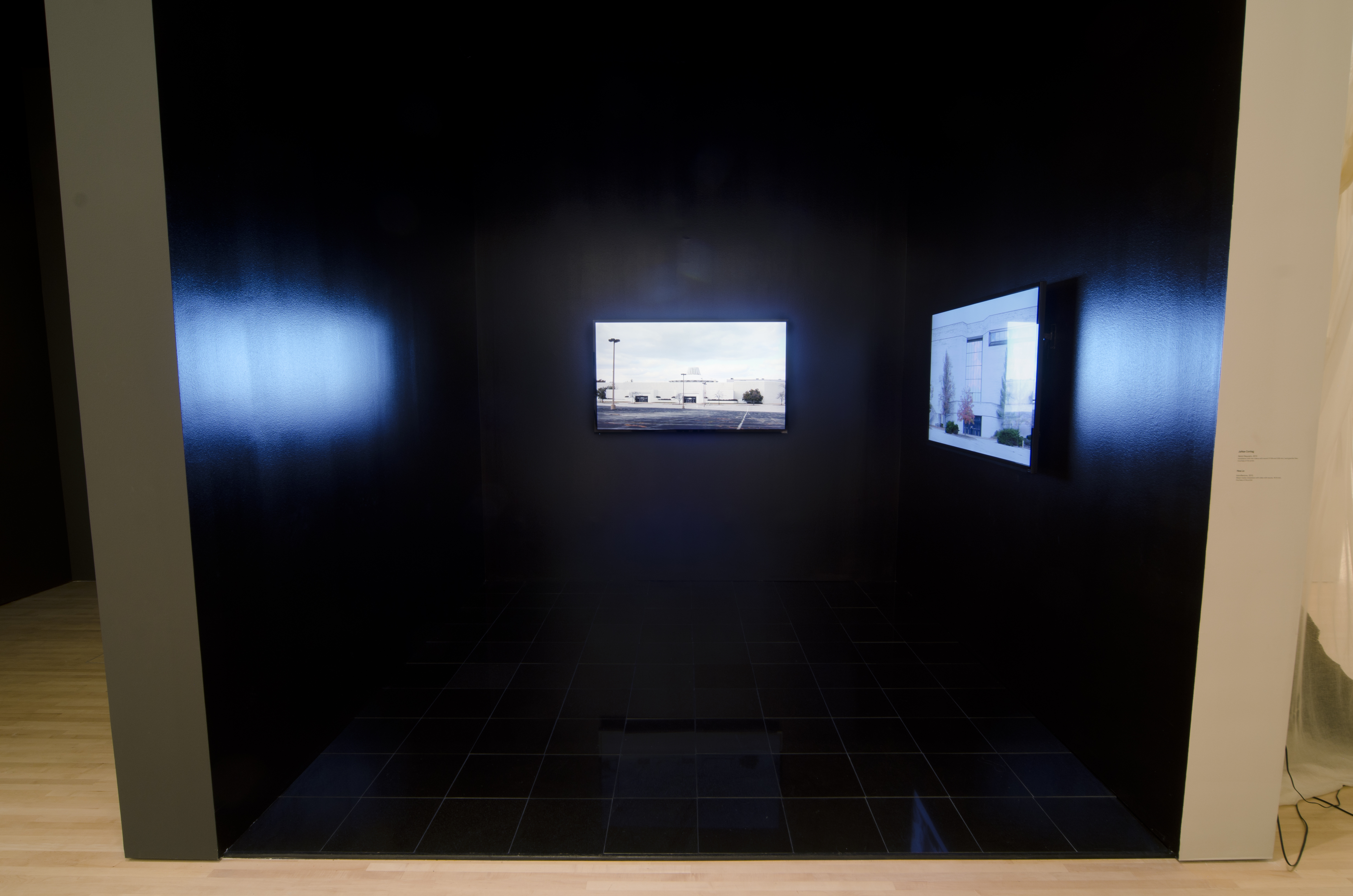 Installation View of Retail Requiem by JaNae Contag at Mildred Kemper Lane Art Museum